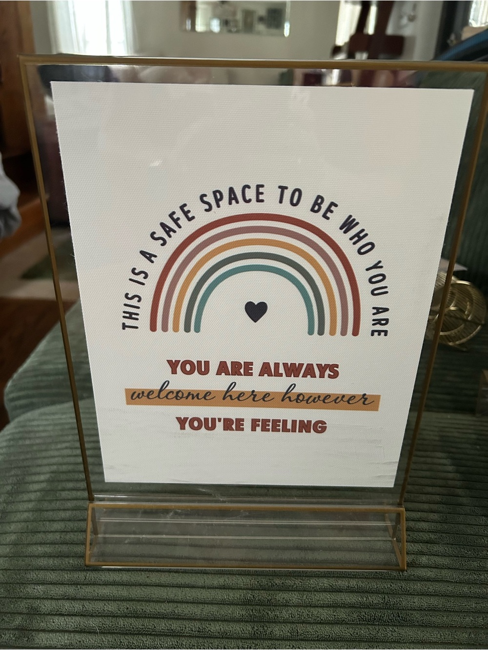 School Counselors and Therapists: signs for your office. Plastic holders.
